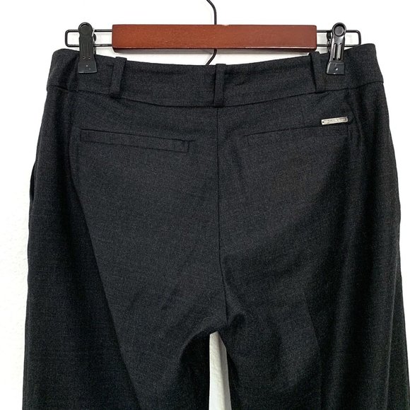 MICHAEL Michael Kors Pants Gray Wool Blend Slim Skinny Trousers - Picture 8 of 9